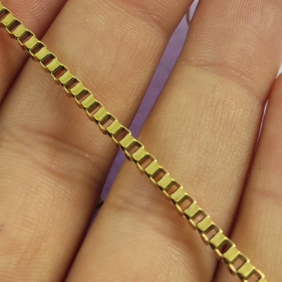  زنجیر زنانه سلین کالا مدل ونیزی طلایی کد T44 -14523799