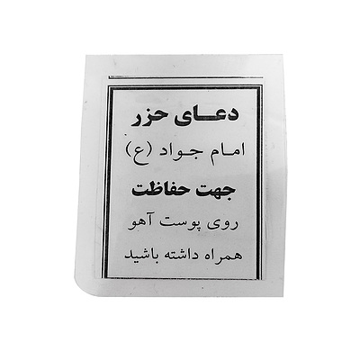 حرز صغیر امام جواد روی پوست آهو