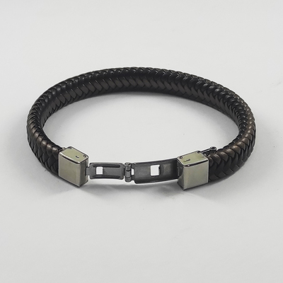 دستبند چرم فنری طبیعی مردانه سلین کالا مدل توکان mps-12299924